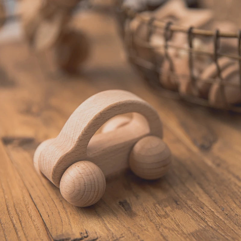 Montessori Baby Rattle – Sensory Toy for Brain & Motor Development