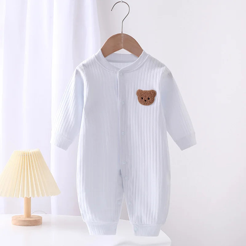 Autumn & Winter Cozy Baby Romper