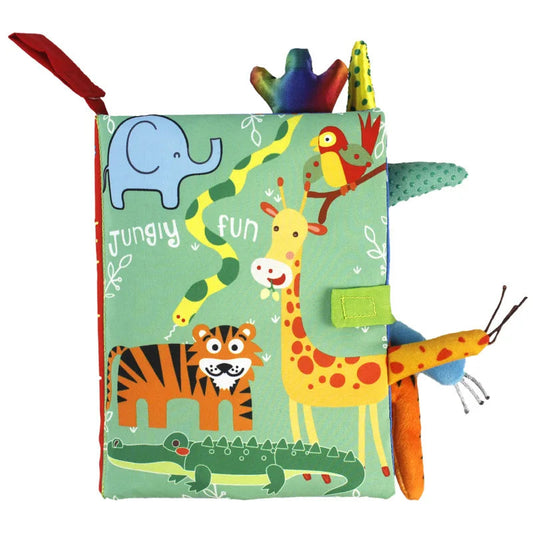 Baby Cloth Book – Crinkle Sensory Book for Learning