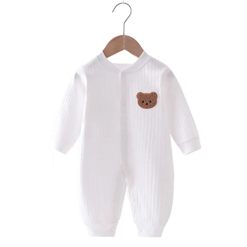 Autumn & Winter Cozy Baby Romper